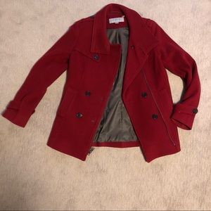 Andrew Marc New York Red Coat